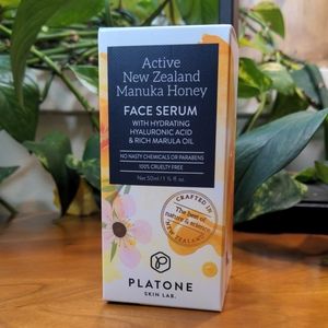 Platone Manuka Honey Face Serum Hyaluronic Acid
